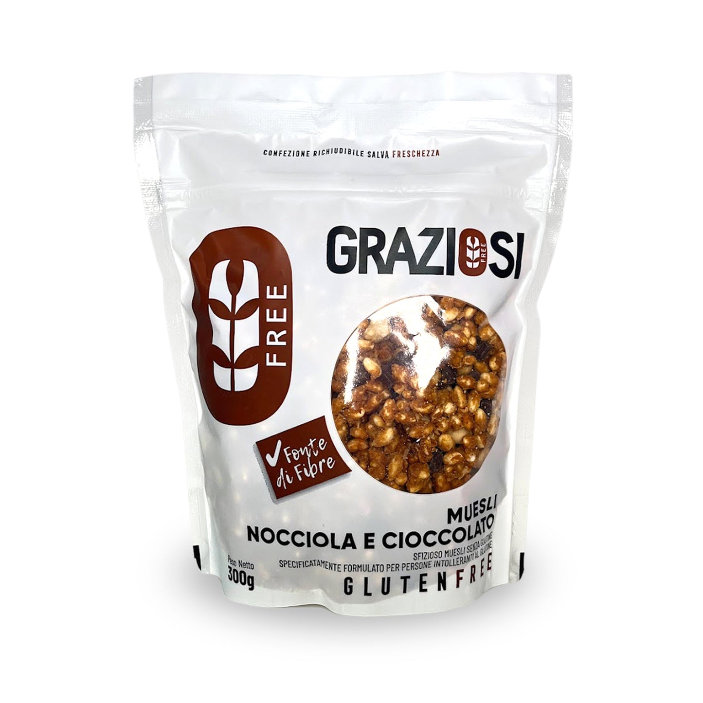 GRAZIOSI MUESLI NOCCIOLE E CIOCCOLATO