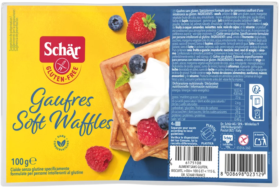 SCHAR SOFT WAFFLES
