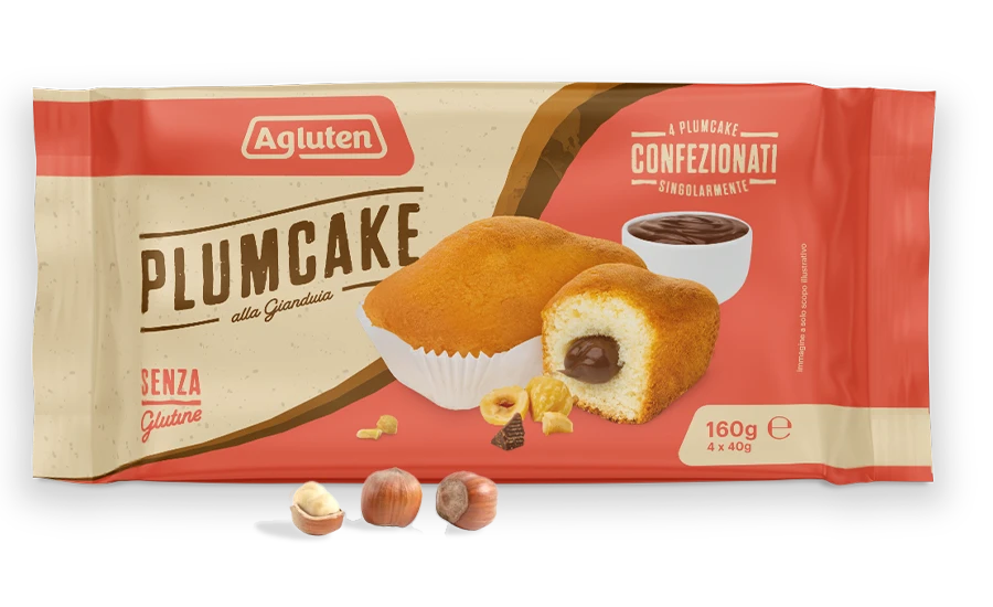 AGLUTEN PLUMCAKE ALLA GIANDUIA