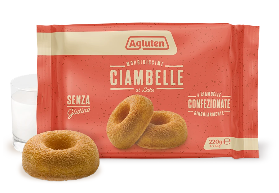 AGLUTEN CIAMBELLE AL LATTE