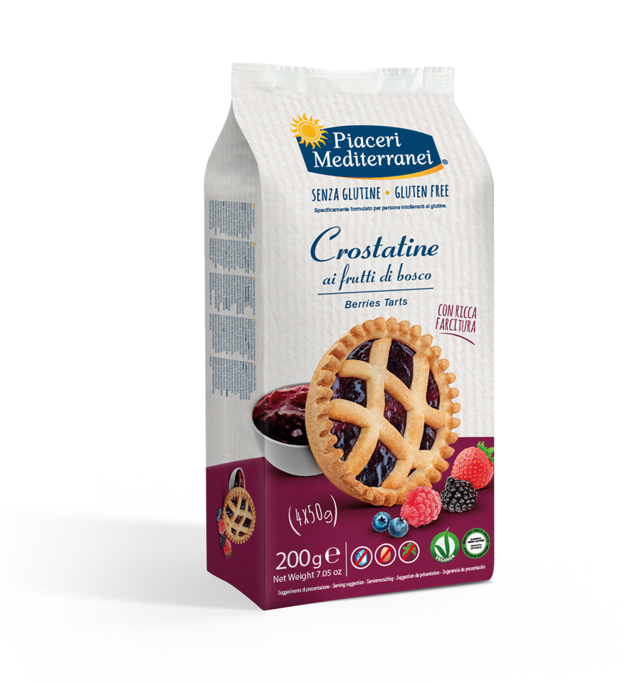 PIACERI MEDITERRANEI CROSTATINE AIN FRUTTI DI BOSCO