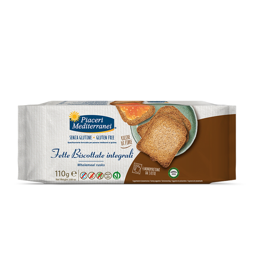 PIACERI MEDITERRANEI FETTE BISCOTTATE