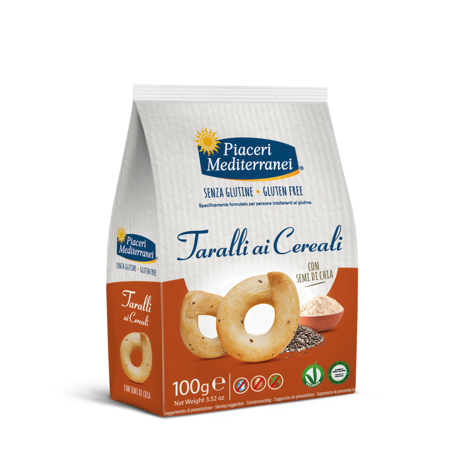 PIACERI MEDITERRANEI TARALLI AI CEREALI