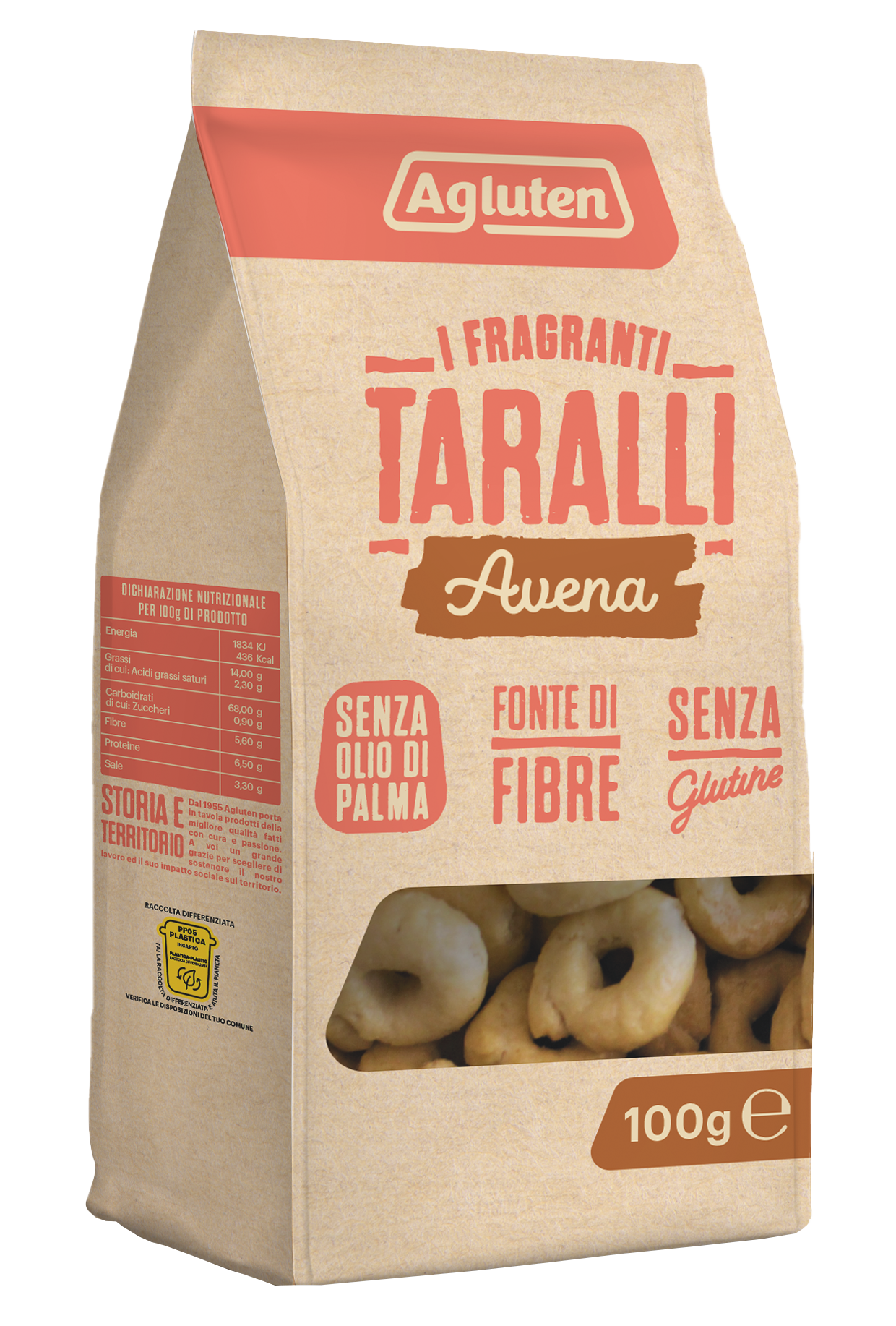 AGLUTEN TARALLI AVENA