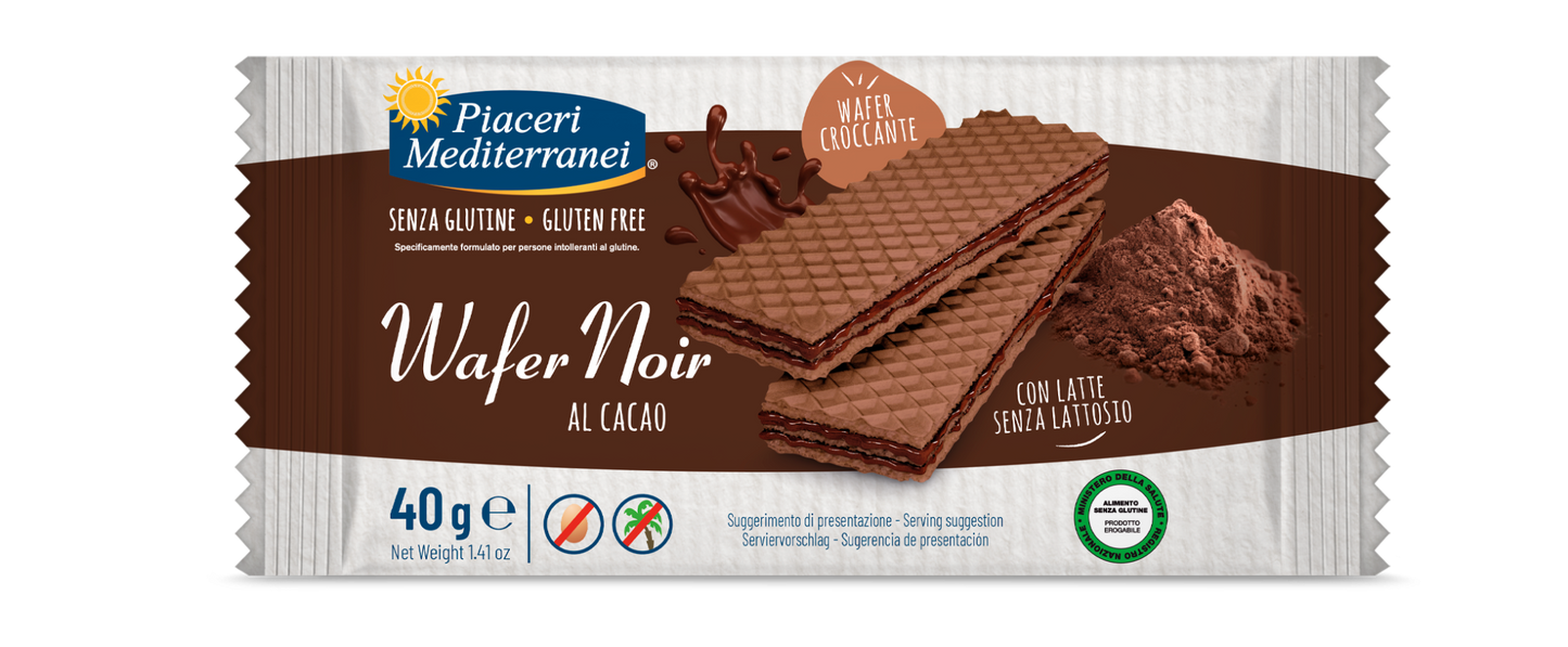 PIACERI MEDITERRANEI WAFER NOIR MONOPORZIONE