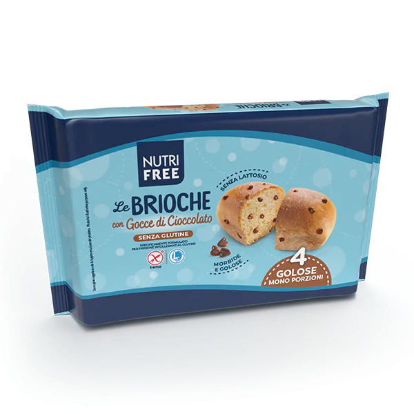 NUTRI FREE LE BRIOCHE CON GOCCE DI CIOCCOLATO
