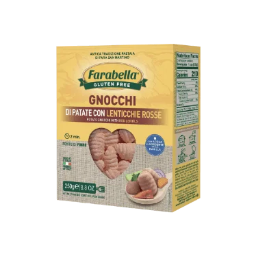 FARABELLA GNOCCHI DI PATATE CON LENTICCHIE