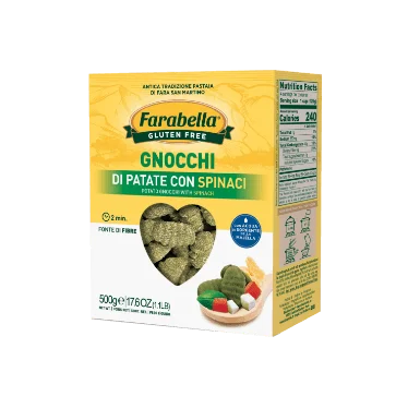 FARABELLA GNOCCHI DI PATATE CON SPINACI