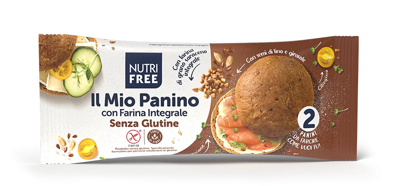 NUTRI FREE IL MIO PANINO CON FARINA INTEGRALE