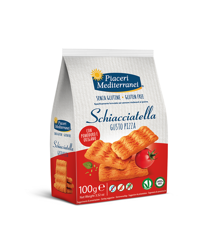 PIACERI MEDITERRANEI SCHIACCIATELLA GUSTO PIZZA