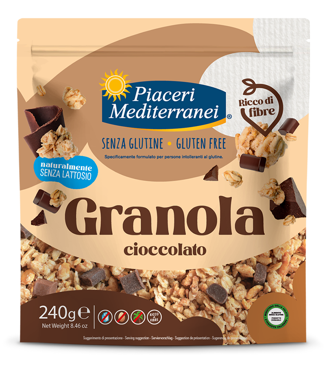 PIACERI MEDITERRANEI GRANOLA CIOCCOLATO