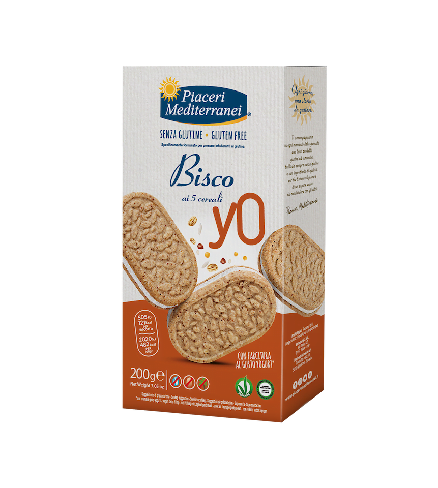 PIACERI MEDITERRANEI BISCOYO AI 5 CEREALI