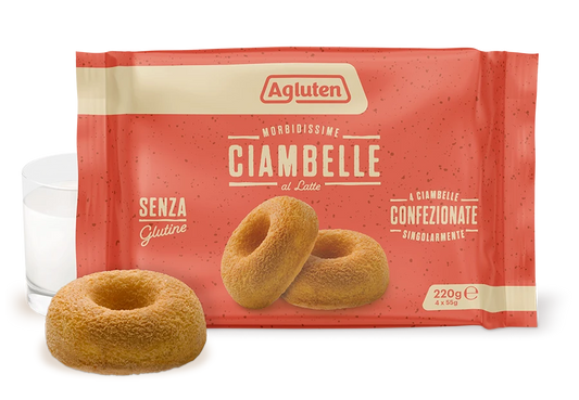 AGLUTEN CIAMBELLE AL LATTE