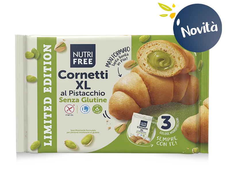 NUTRI FREE CORNETTO XL AL PISTACCHIO