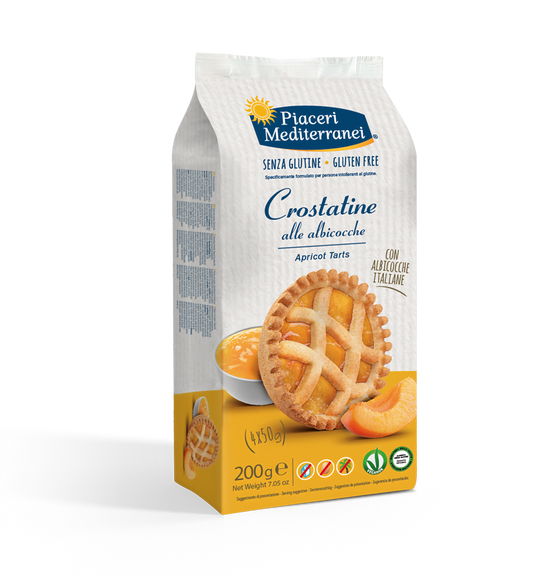 PIACERI MEDITERRANEI CROSTATINE ALLE ALBICOCCHE