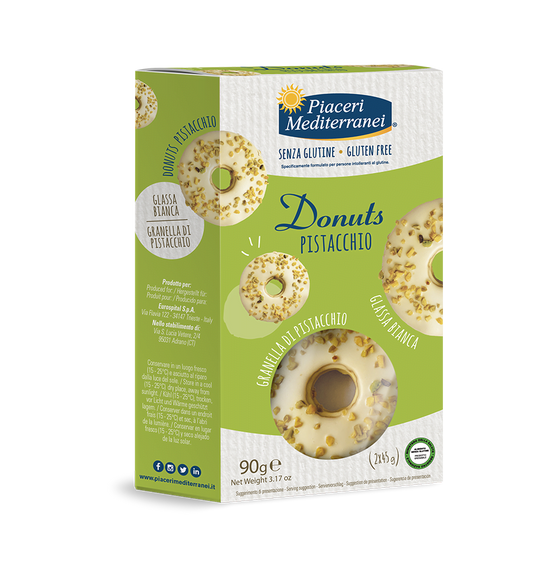 PIACERI MEDITERRANEI DONUTS PISTACCHIO