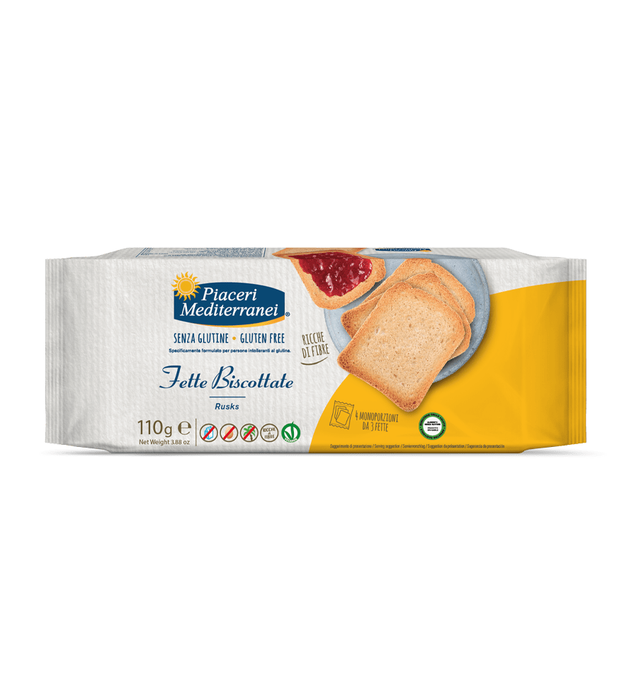 PIACERI MEDITERRANEI FETTE BISCOTTATE