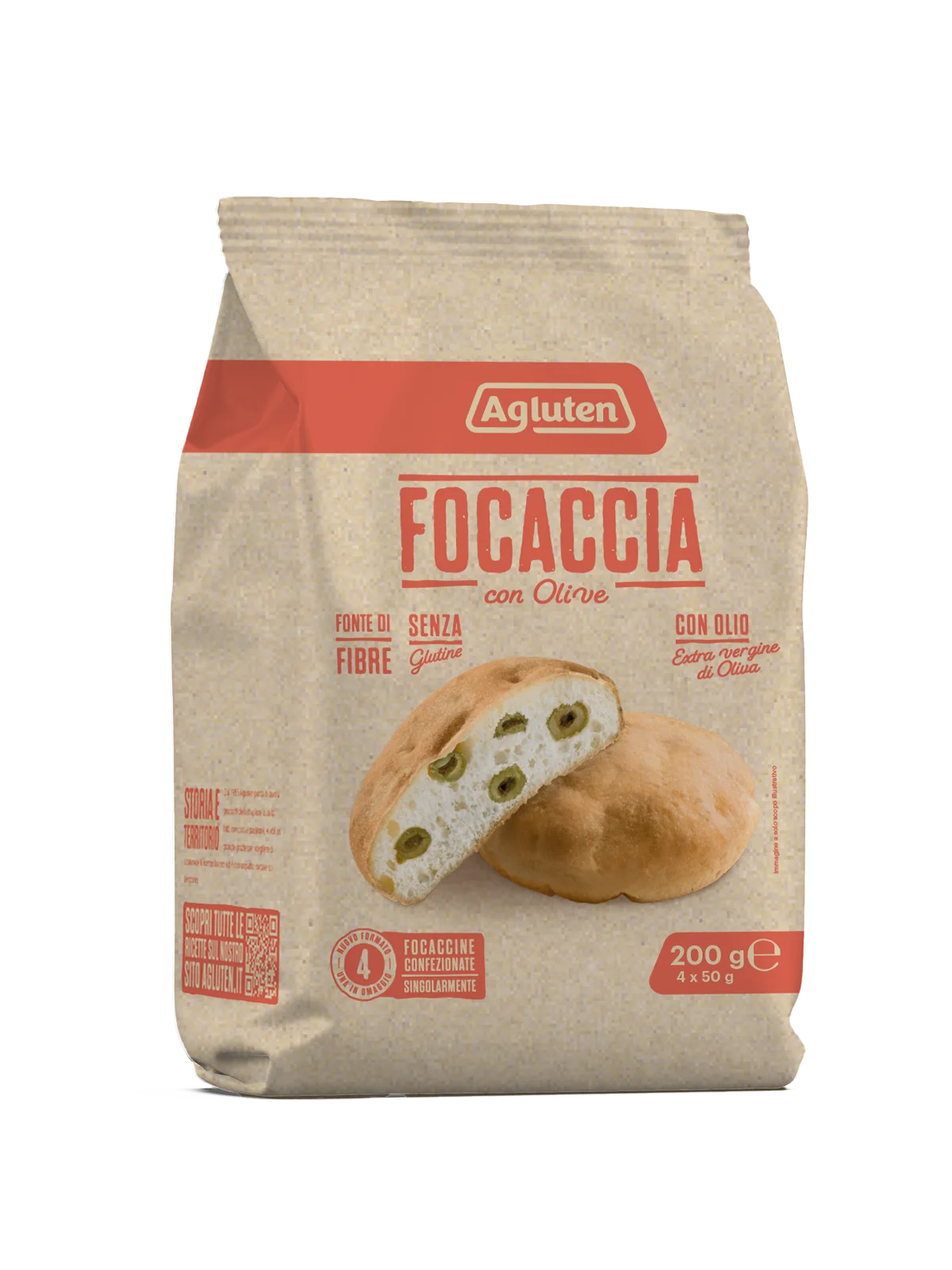 AGLUTEN FOCACCIA CON OLIVE