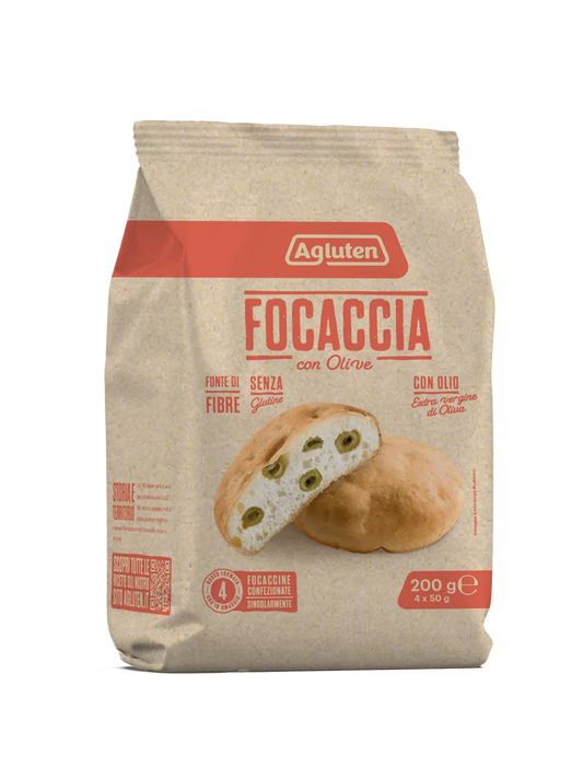 AGLUTEN FOCACCIA CON OLIVE