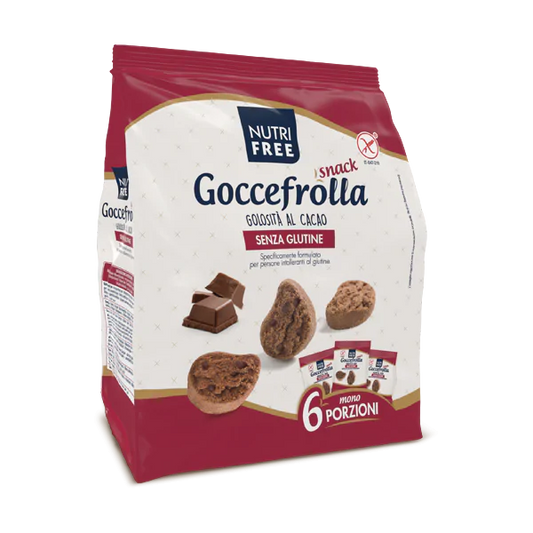 NUTRI FREE GOCCEFROLLA SNACK GOLOSITà AL CACAO