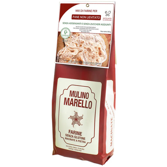 MULINO MARELLO MIX DI FARINE PER PANE NON LIEVITATO