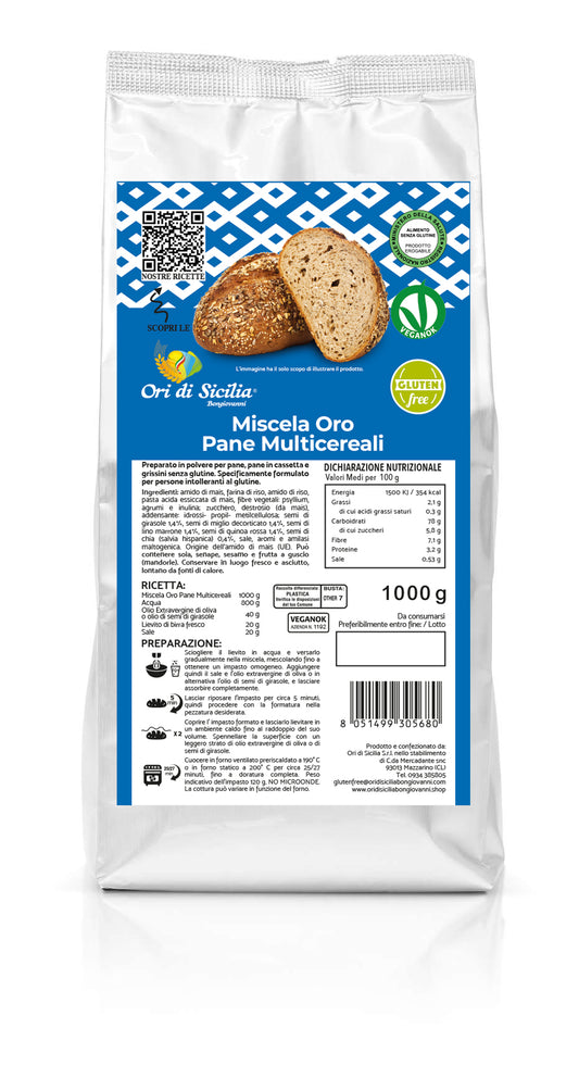 ORI DI SICILIA PANE MULTICEREALI