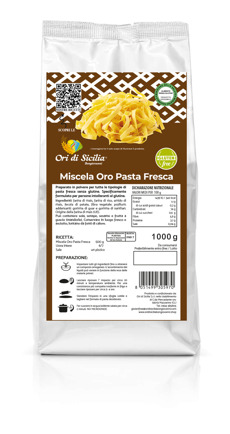 ORI DI SICILIA PASTA FRESCA