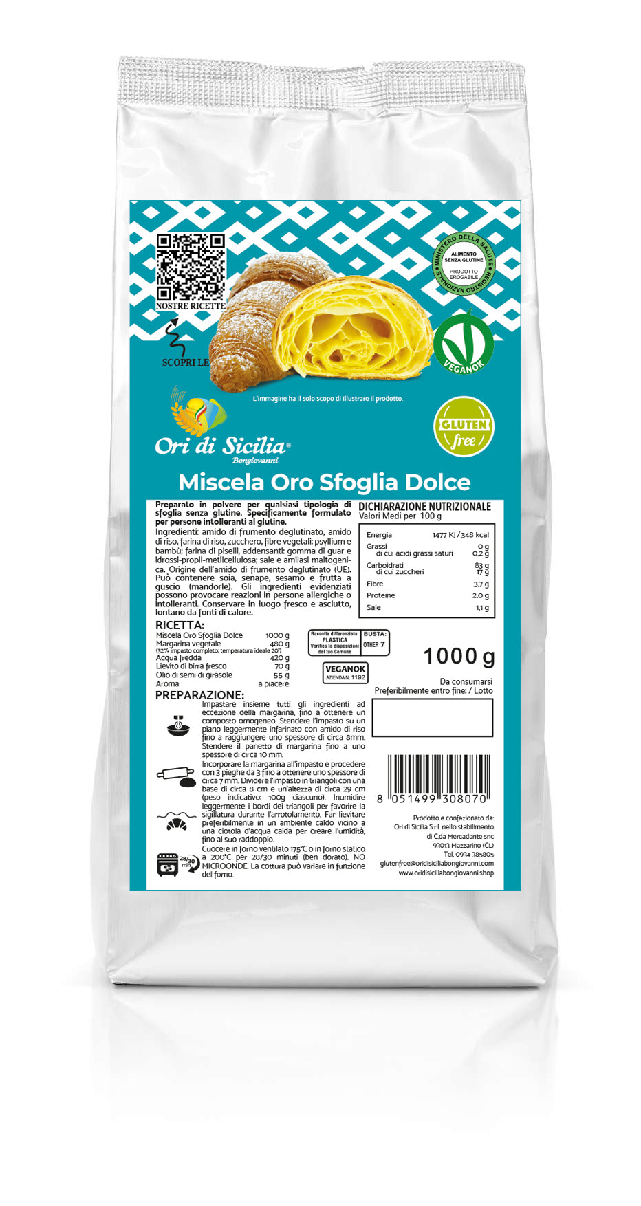 ORI DI SICILIA SFOGLIA DOLCE