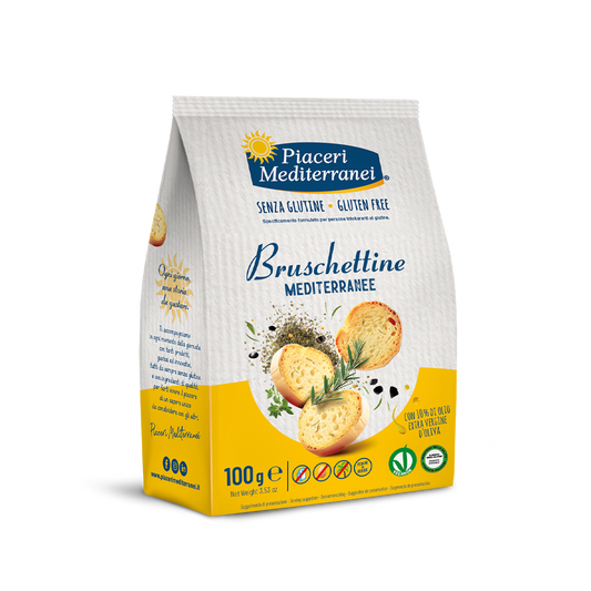 PIACERI MEDITERRANEI BRUSCHETTINE MEDITERRANEE