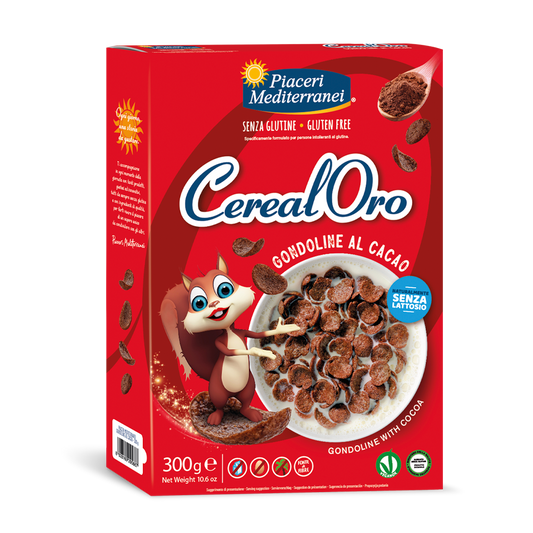 PIACERI MEDITERRANEI CEREALORO GONDOLINE AL CACAO