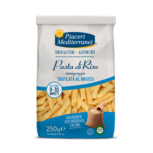 PIACERI MEDITERRANEI PENNE RIGATE DI RISO