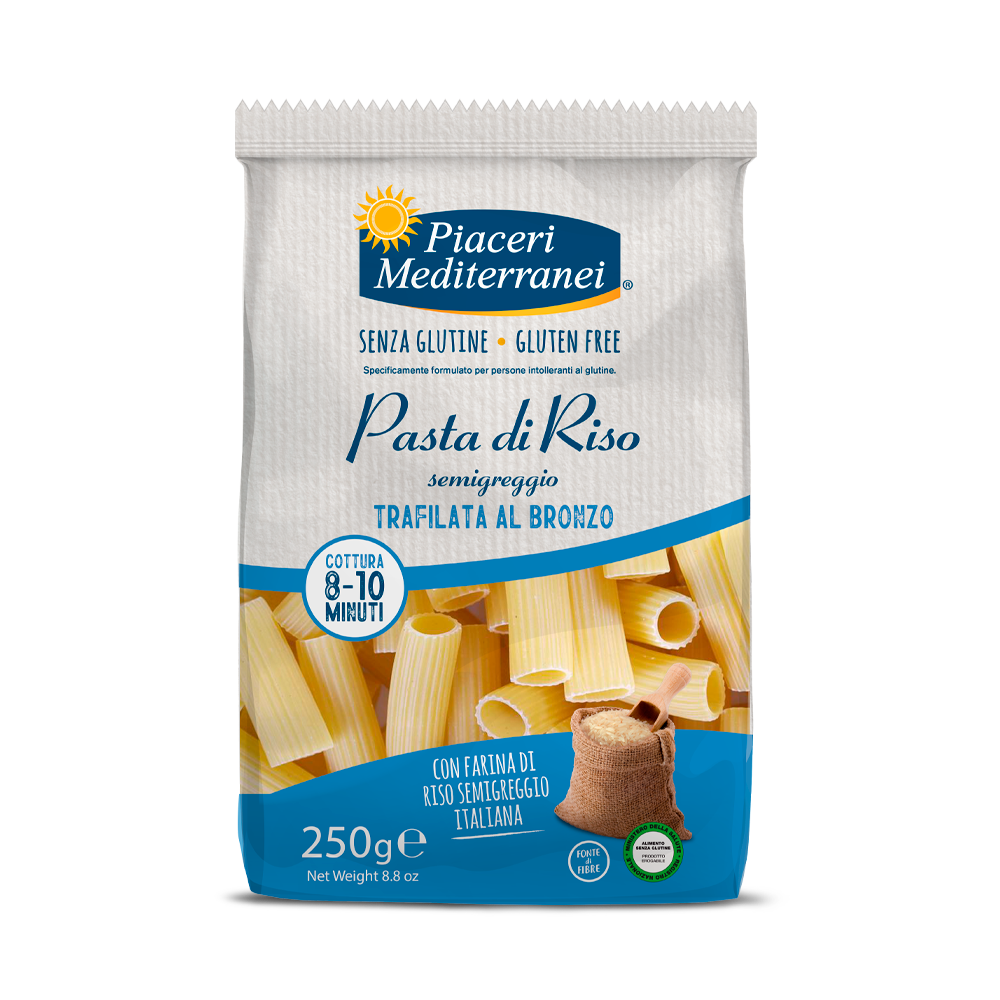 PIACERI MEDITERRANEI RIGATONI DI RISO