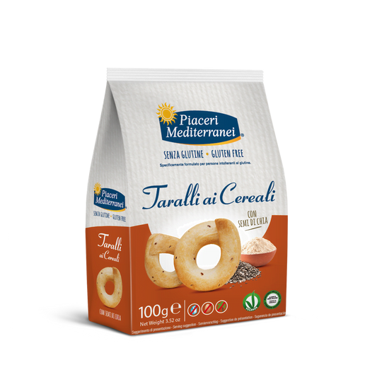 PIACERI MEDITERRANEI TARALLI AI CEREALI