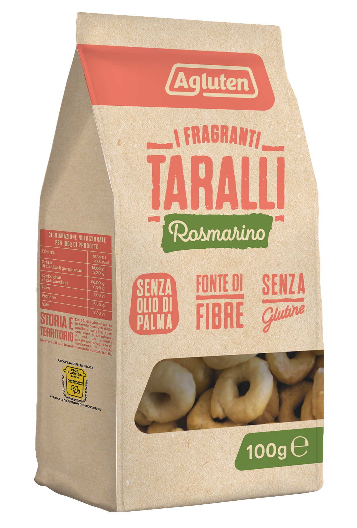 AGLUTEM TARALLI ROSMARINO