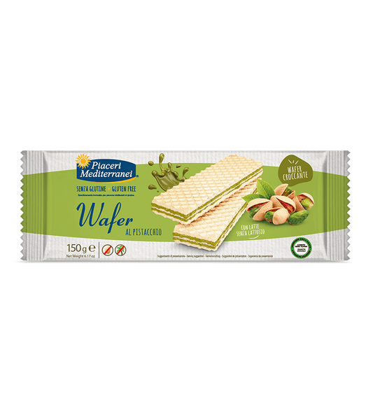 PIACERI MEDITERRANEI WAFER AL PISTACCHIO