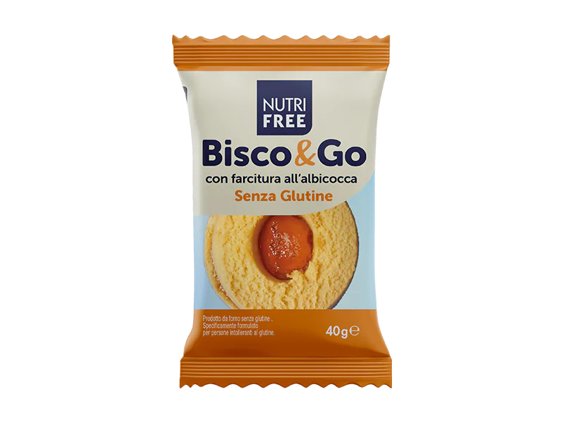 NUTRI FREE BISCO&GO ALL'ALBICOCCA MONOPORZIONE
