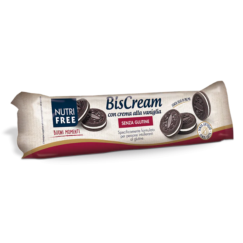 NUTRI FREE BISCREAM CON CREMA ALLA VANIGLIA