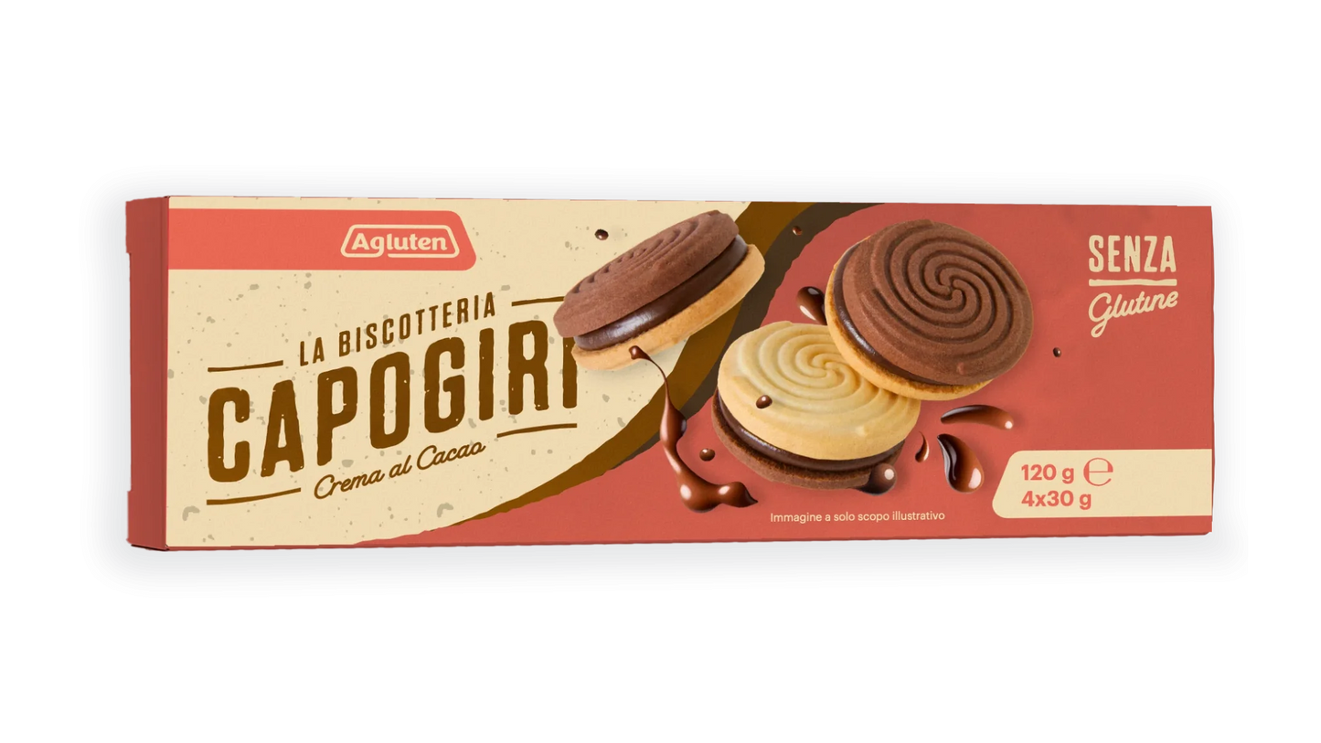 AGLUTEN CAPOGIRI CREMA AL CACAO