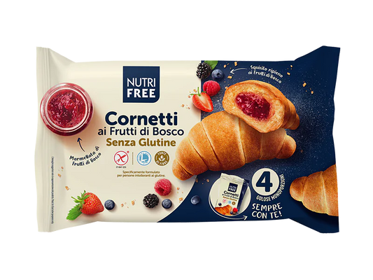 NUTRI FREE CORNETTI AI FRUTTI DI BOSCO
