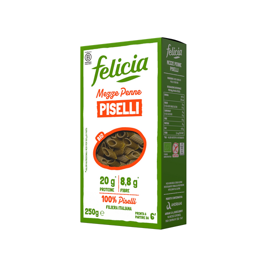 FELICIA MEZZE PENNE PISELLI