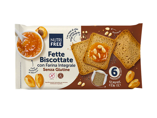 NUTRI FREE FETTE BISCOTTATE INTEGRALI
