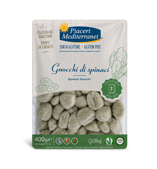 PIACERI MEDITERRANEI GNOCCHI DI SPINACI