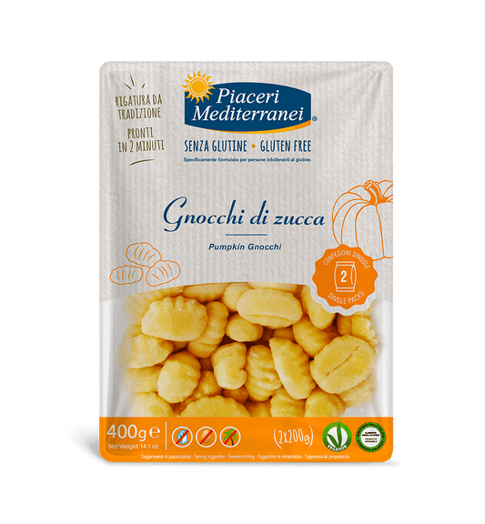 PIACERI MEDITERRANEI GNOCCHI DI ZUCCA