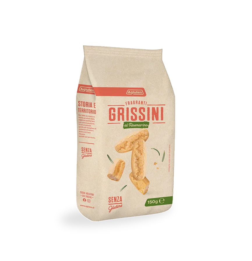 AGLUTEN GRISSINI AL ROSMARINO