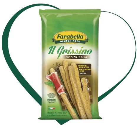 FARABELLA IL GRISSINO CON SEMI DI CHIA