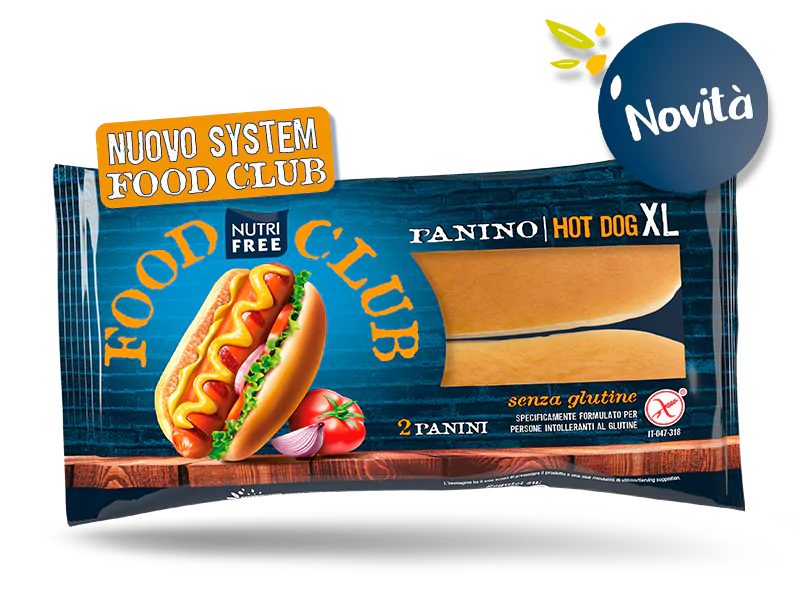 NUTRI FREE PANINO HOT DOG XL