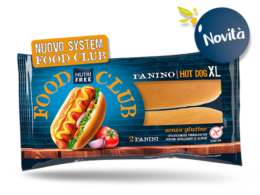 NUTRI FREE PANINO HOT DOG XL