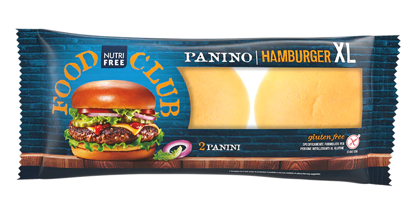 NUTRI FREE PANINO HAMBURGER XL 200gr