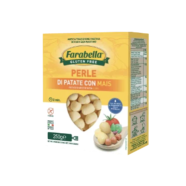 FARABELLA PERLE DI PATATE CON MAIS