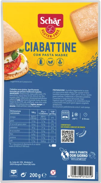 SCHAR CIABATTINE